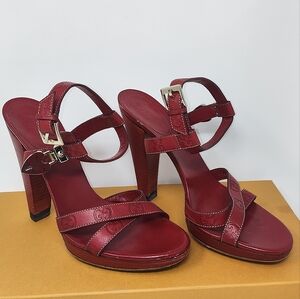 Gucci Monogram Charm Heels